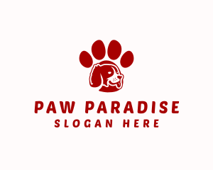 Paw - Dog Paw Veterinary logo design