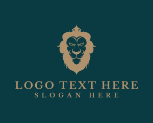 Premium - Premium Lion Royalty logo design