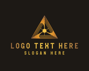 Pyramid - Generic Tech Studio logo design