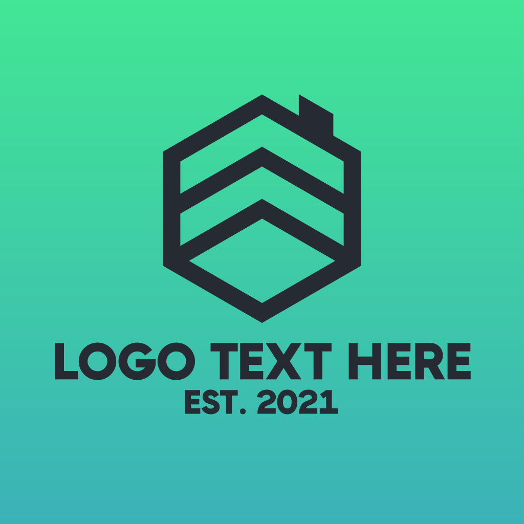 abstract-hexagon-house-logo-brandcrowd-logo-maker-brandcrowd