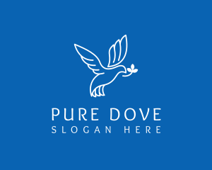 Freedom Charity Dove  logo design