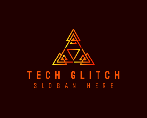 Triangle Cyber Tech logo design