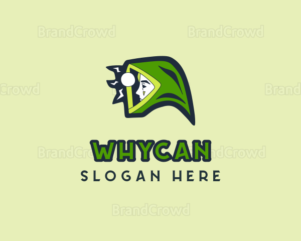 Magician Avatar Witch Logo