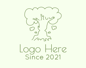 Person - Human Tree Psychology logo design