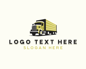 Trucking - Trucking Logistics Cargo logo design