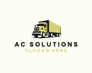 Trucking Logistics Cargo Logo