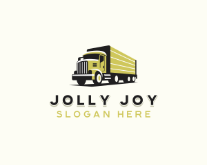 Trucking Logistics Cargo Logo