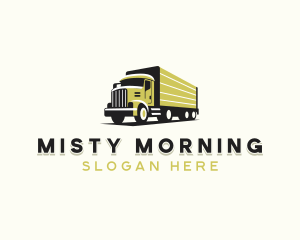 Trucking Logistics Cargo Logo