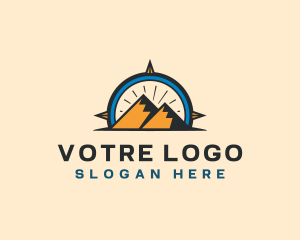 Trip - Mountain Tour Exploration logo design