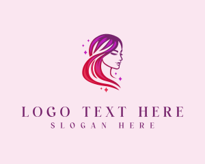 Hair - Hair Stylist Woman logo design