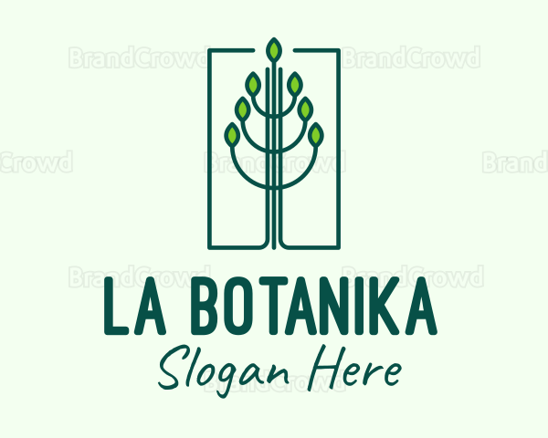 Green Environmental Forest Logo