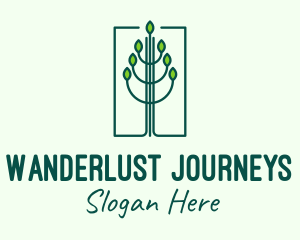 Sustainability - Green Environmental Forest logo design