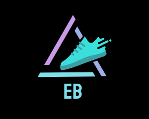 Basketball Shoe - Sneaker Running Shoes logo design