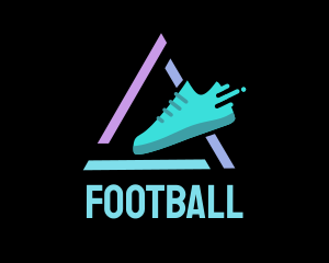 Canvas Shoe - Sneaker Running Shoes logo design