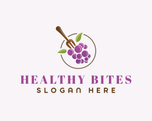 Grape Fruit Meal logo design