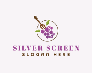 Cuisine - Grape Fruit Meal logo design