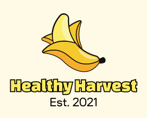 Nutrition - Banana Fruit Peel logo design