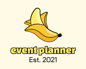 Produce - Banana Fruit Peel logo design