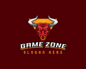 Bull Horn Gaming logo design