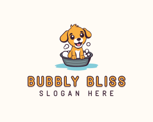 Puppy Dog Bath logo design