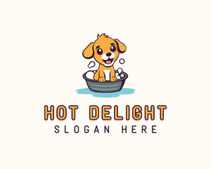 Puppy Dog Bath logo design