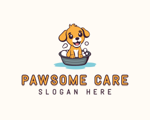 Puppy Dog Bath logo design