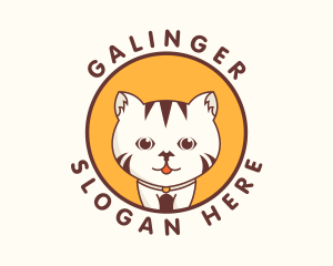 Cute Cat Kitten Logo
