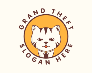 Cute Cat Kitten Logo