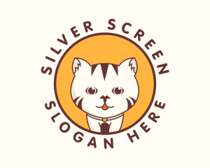 Cute Cat Kitten Logo