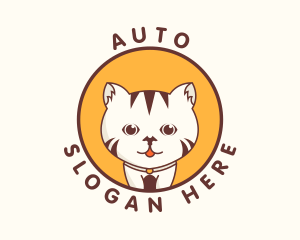 Cute Cat Kitten Logo