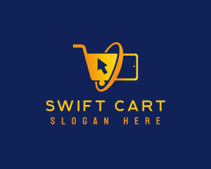 Cart - Online Shopping Cart logo design