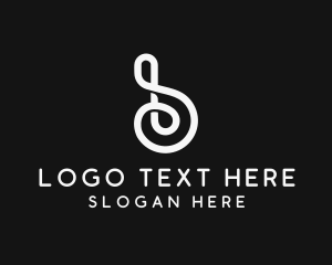 Composer - Musical Composer Recording Artist Letter S logo design