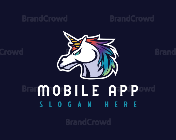 Horse Unicorn Gaming Logo