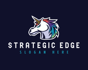 Horse Unicorn Gaming Logo