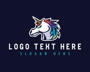 Horse Unicorn Gaming Logo