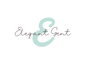 Elegant Script Beauty logo design