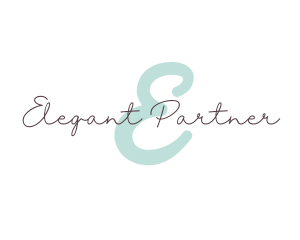 Elegant Script Beauty logo design