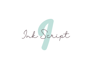 Elegant Script Beauty logo design