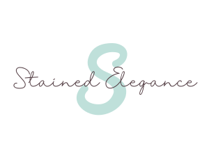 Elegant Script Beauty logo design