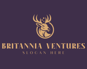 Wildlife Conservation Deer logo design