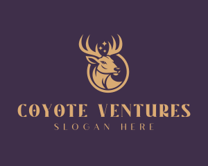 Wildlife Conservation Deer logo design