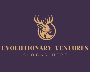 Wildlife Conservation Deer logo design