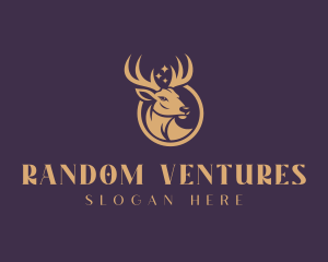 Wildlife Conservation Deer logo design