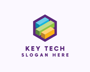 3D Tech Planning logo design