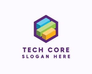 3D Tech Planning logo design