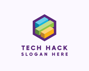 3D Tech Planning logo design