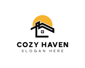 Accommodation - Residential Home Accommodation logo design