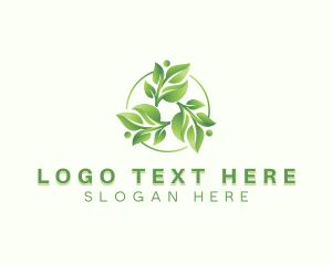 Spa - Botanical Leaf Spa logo design