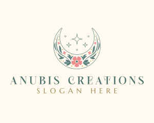 Floral Celestial Boutique logo design