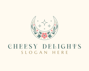 Floral Celestial Boutique logo design